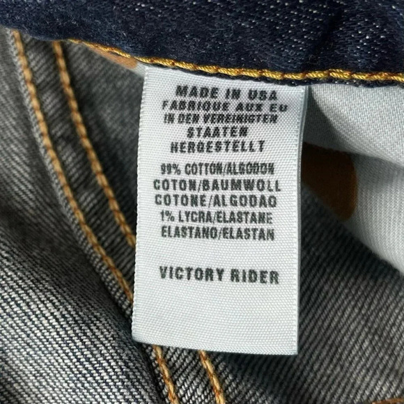 Lucky Brand Jeans Womens 4/27 Victory Rider Bootcut Stretch Medium Washed Blue - Picture 10 of 13